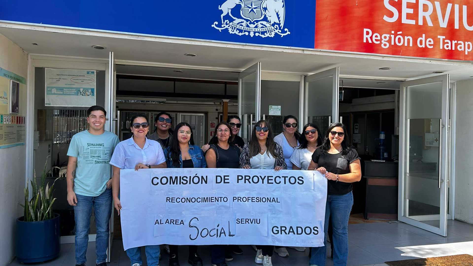 Asamblea general de funcionarias y funcionarios
